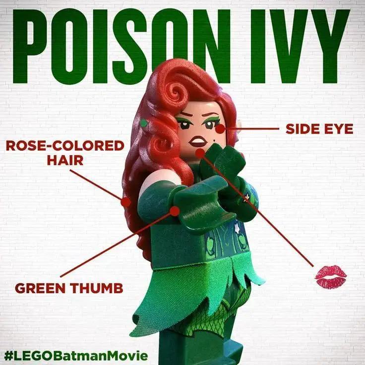  Poison Ivy Minifigure LEGO Compatible Collectible Batman -  ToylandEU™