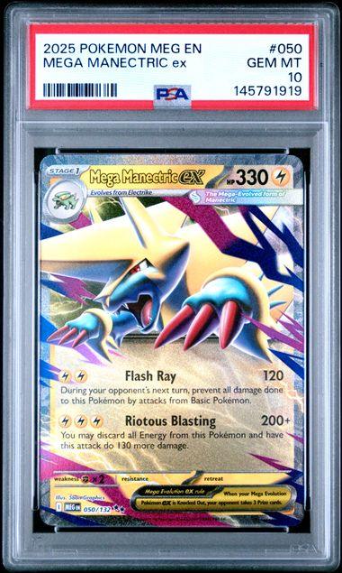 Pokémon Card | Mega Manectric ex PSA Gem Mint|Toylandeu