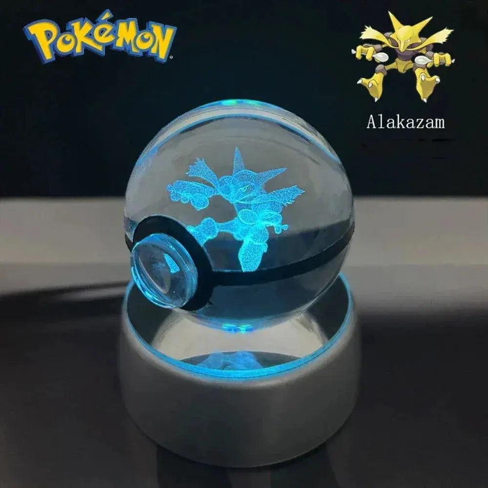 Pokeball 3D Crystal Ball Laser Engraved LED Night Light -  ToylandEU™