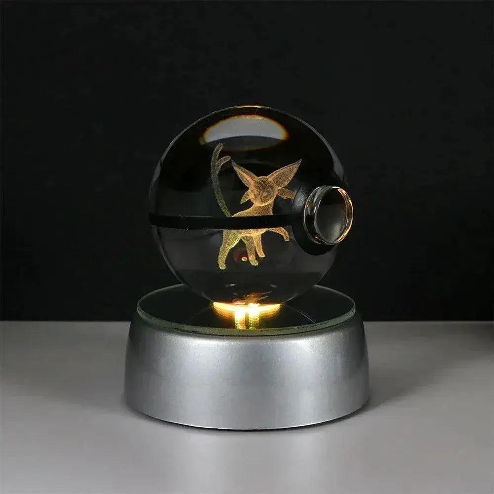  Pokeball 3D Crystal Ball Laser Engraved LED Night Light -  ToylandEU™