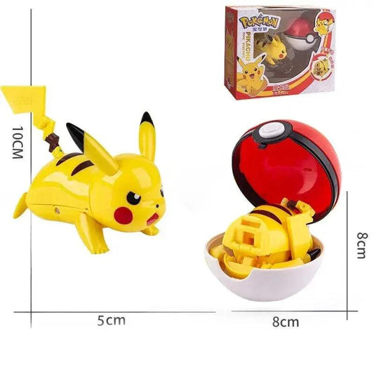  Pokeball Transforming Action Figure Set Takara Tomy -  ToylandEU™