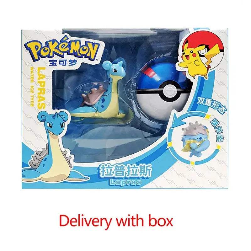 Pokeball Transforming Action Figure Set Pokemon Gift - ToylandEU