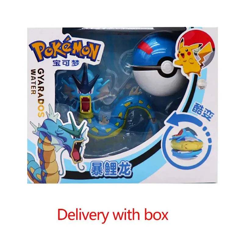 Pokeball Transforming Action Figure Set Pokemon Gift - ToylandEU