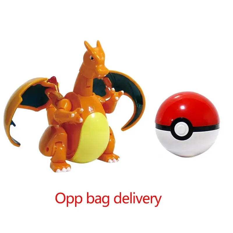 Pokeball Transforming Action Figure Set Pokemon Gift - ToylandEU