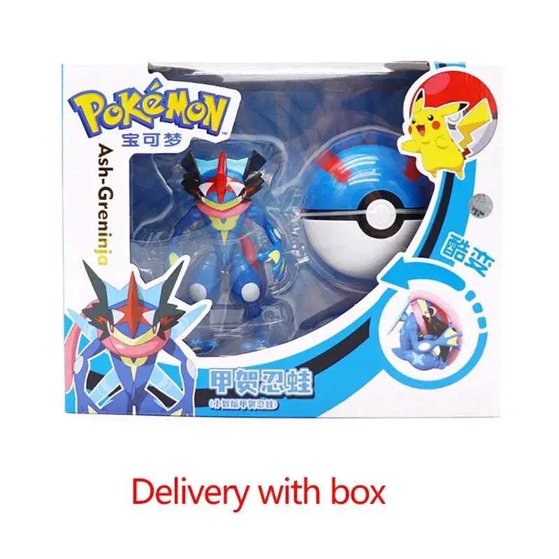Pokeball Transforming Action Figure Set Pokemon Gift - ToylandEU