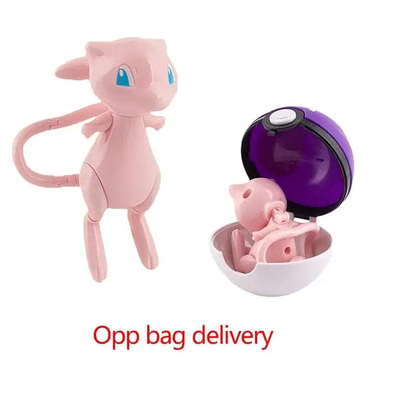 Pokeball Transforming Action Figure Set Pokemon Gift - ToylandEU