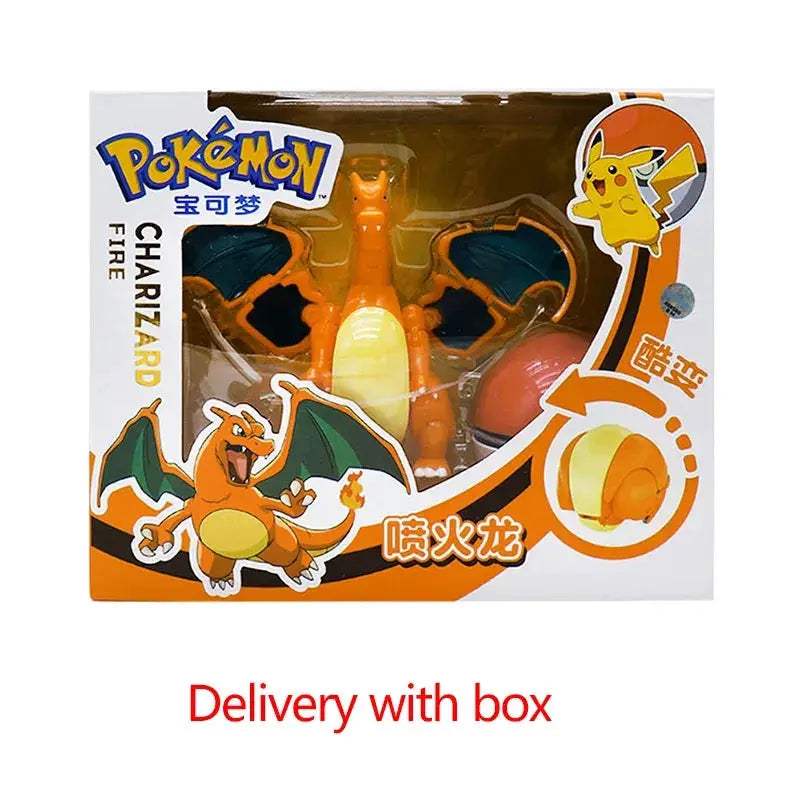 Pokeball Transforming Action Figure Set Pokemon Gift - ToylandEU