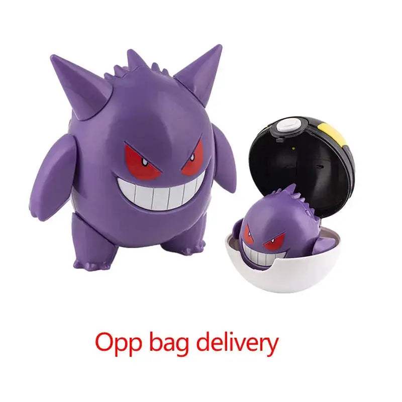 Pokeball Transforming Action Figure Set Pokemon Gift - ToylandEU