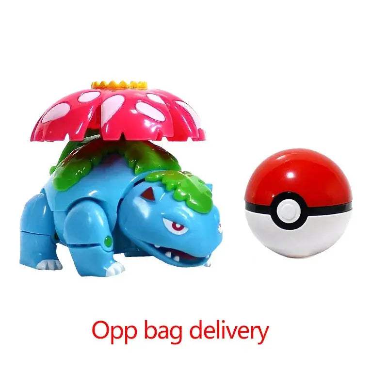 Pokeball Transforming Action Figure Set Pokemon Gift - ToylandEU