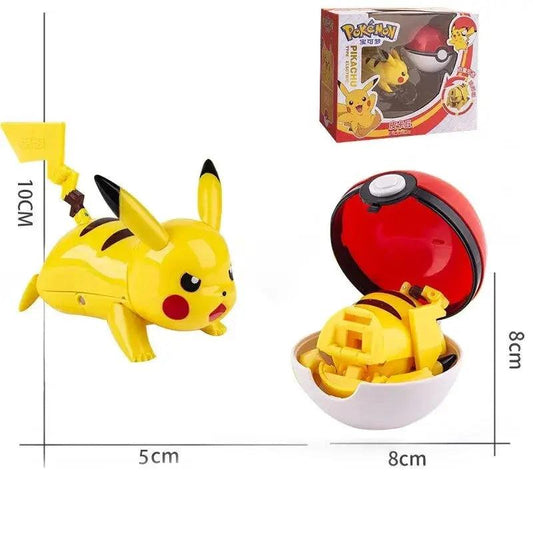 Pokeball Transforming Action Figure Set Takara Tomy -  ToylandEU™