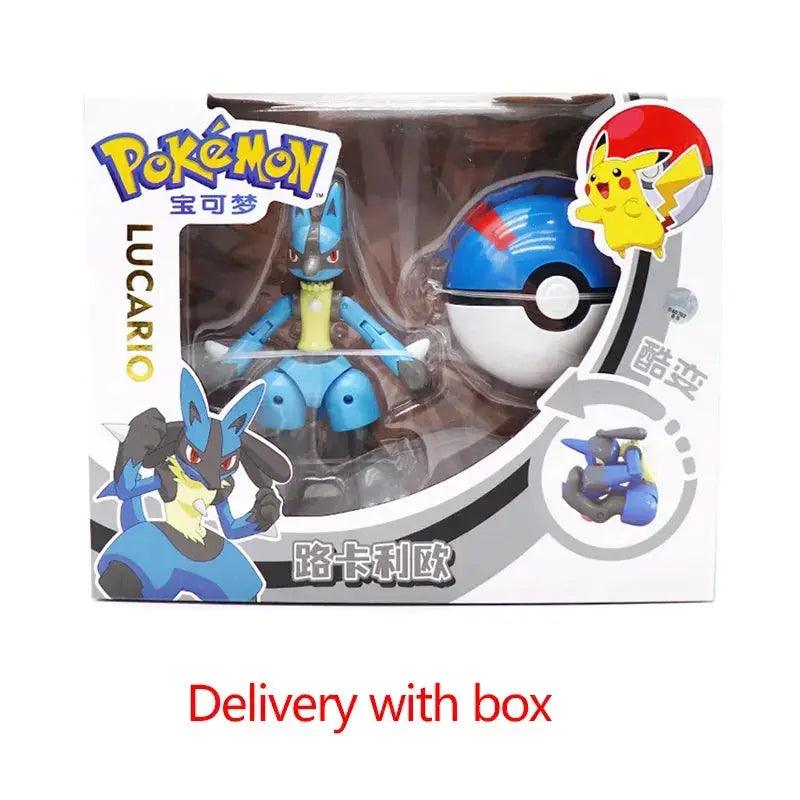  Pokeball Transforming Action Figure Set Takara Tomy -  ToylandEU™