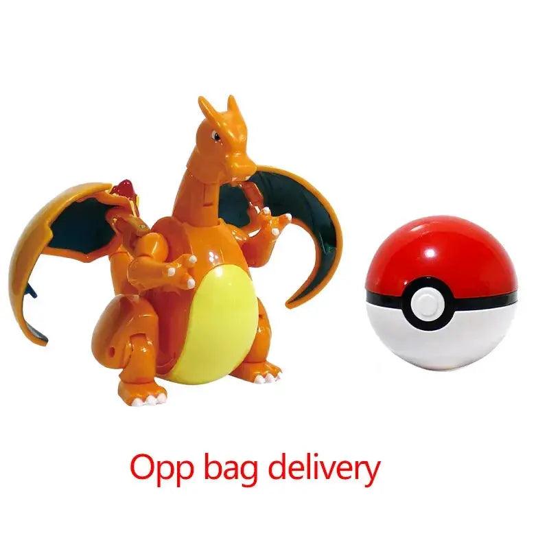  Pokeball Transforming Action Figure Set Takara Tomy -  ToylandEU™