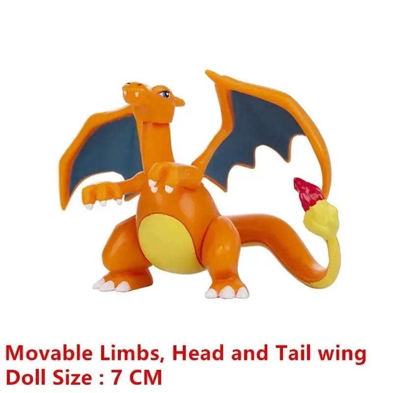 Pokemon Action Figures 4 To 13cm Pikachu Mewtwo Collectible - ToylandEU