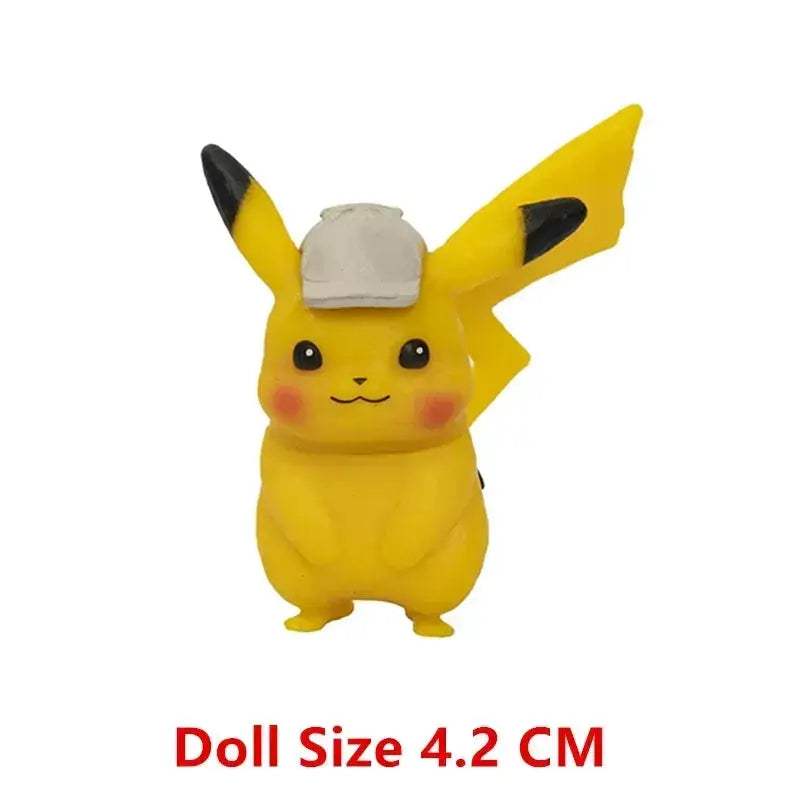 Pokemon Action Figures 4 To 13cm Pikachu Mewtwo Collectible - ToylandEU