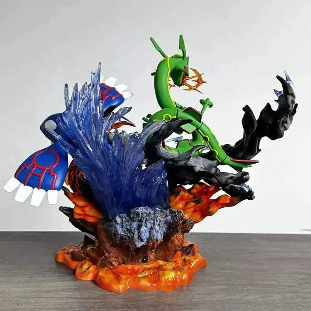 Pokemon Anime Figure Groudon Kyogre Rayquaza Action Figures Pvc Anime Figurines Collection 35 CM - ToylandEU
