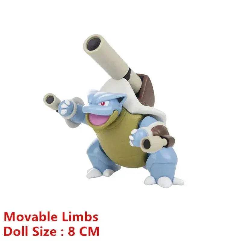 Pokemon Anime Figures Pikachu Mewtwo Charmander Blastoise Gurado Pet Action Model Toy Gifts 4-13 CM - ToylandEU