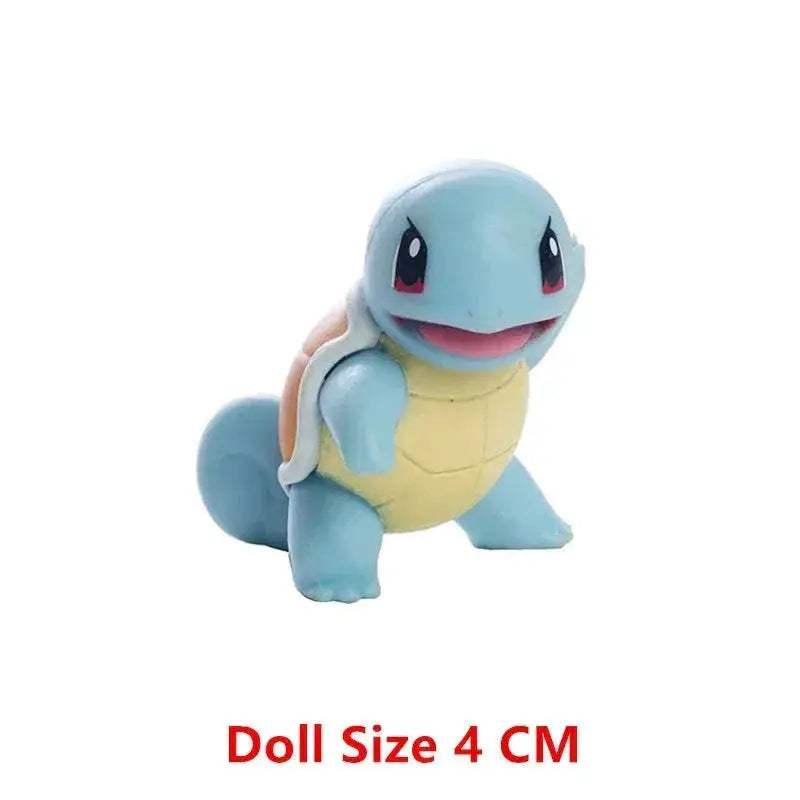 Pokemon Anime Figures Pikachu Mewtwo Charmander Blastoise Gurado Pet Action Model Toy Gifts 4-13 CM - ToylandEU
