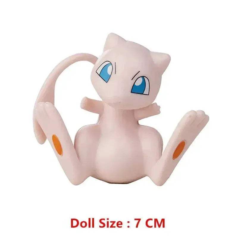 Pokemon Anime Figures Pikachu Mewtwo Charmander Blastoise Gurado Pet Action Model Toy Gifts 4-13 CM - ToylandEU