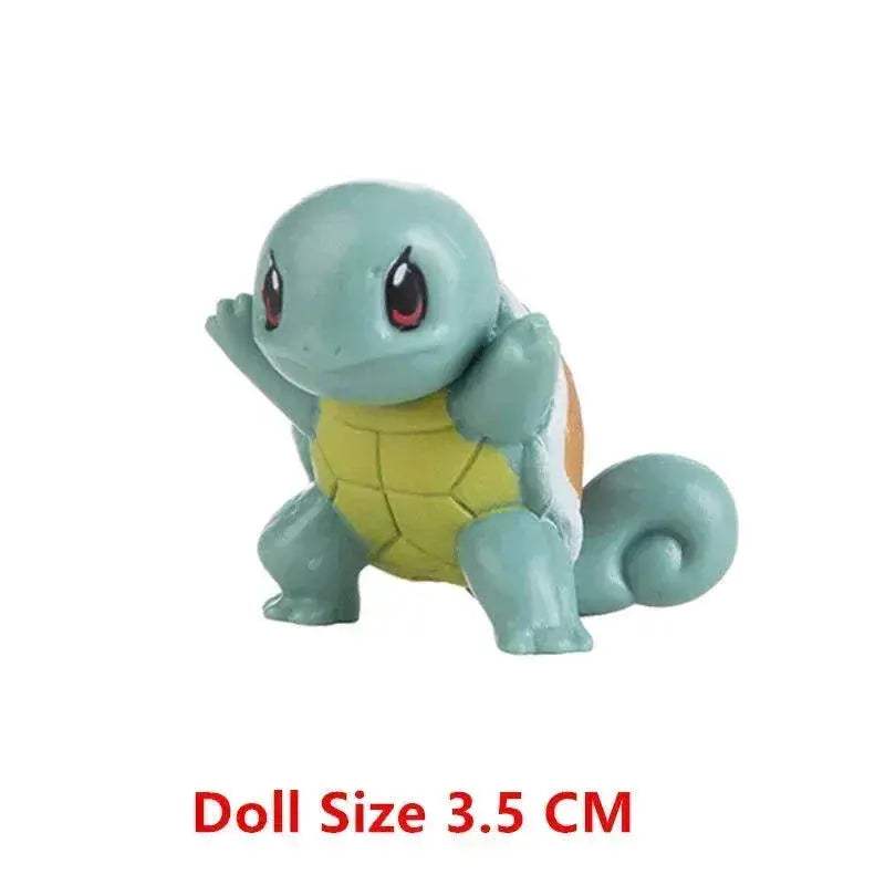 Pokemon Anime Figures Pikachu Mewtwo Charmander Blastoise Gurado Pet Action Model Toy Gifts 4-13 CM - ToylandEU
