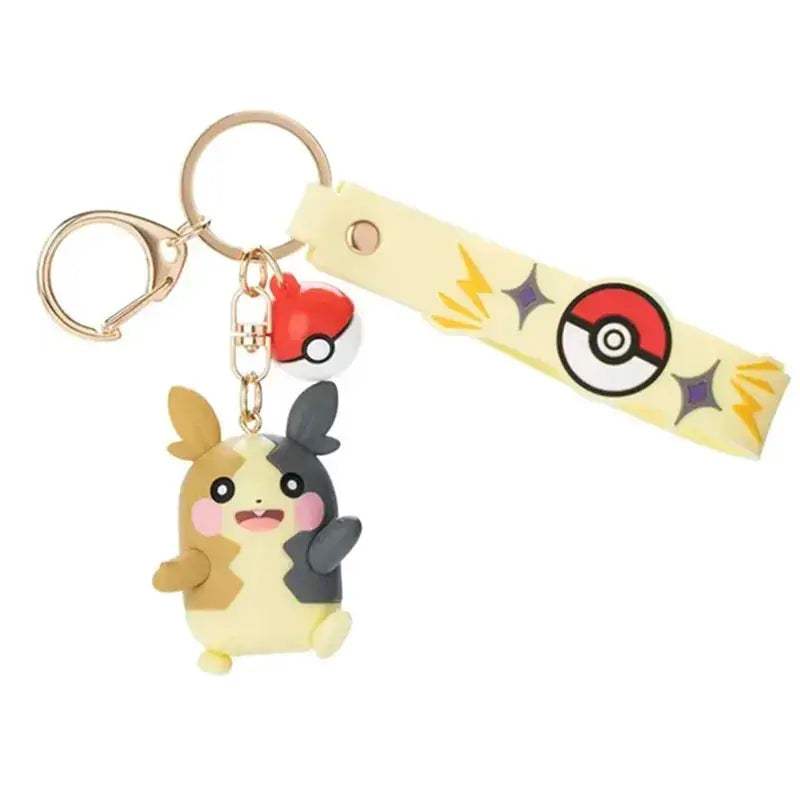 Pokemon Anime Keychains Set With Vibrant Character Pendants - ToylandEU