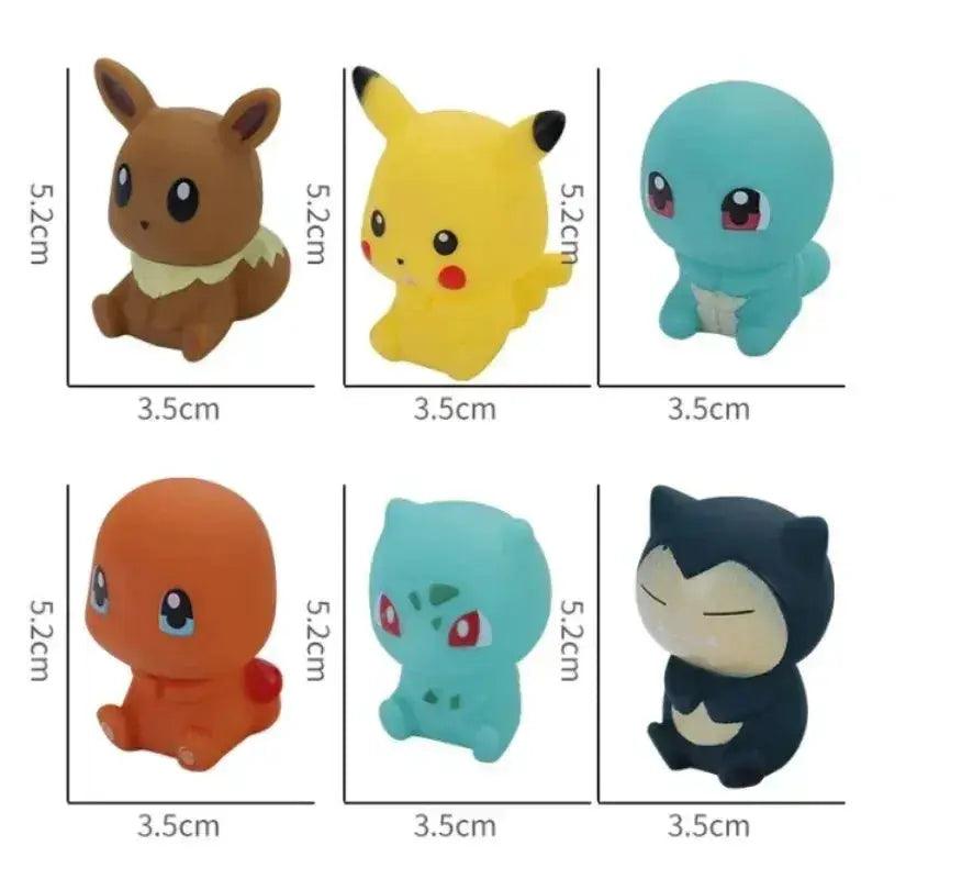  Pokemon Bath Toys Set For Kids Water Play Fun -  ToylandEU™