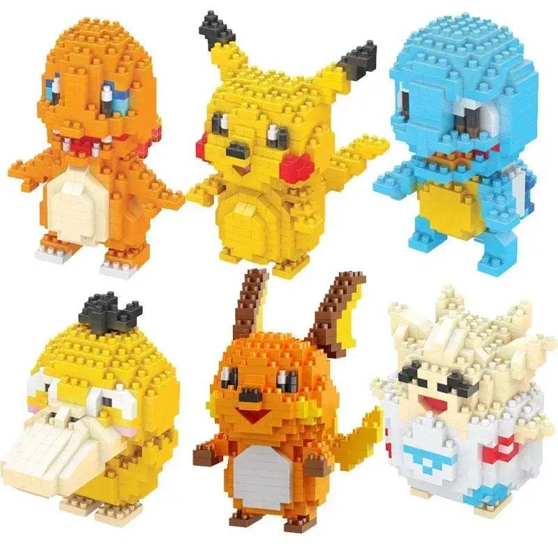 Pokemon Blocks Set Lego Compatible Pikachu Charizard Eevee Mewtwo - ToylandEU
