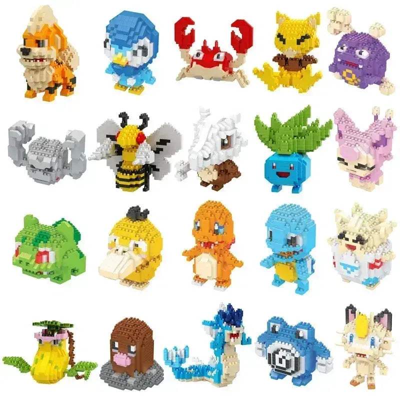 Pokemon Blocks Set Lego Compatible Pikachu Charizard Eevee Mewtwo - ToylandEU