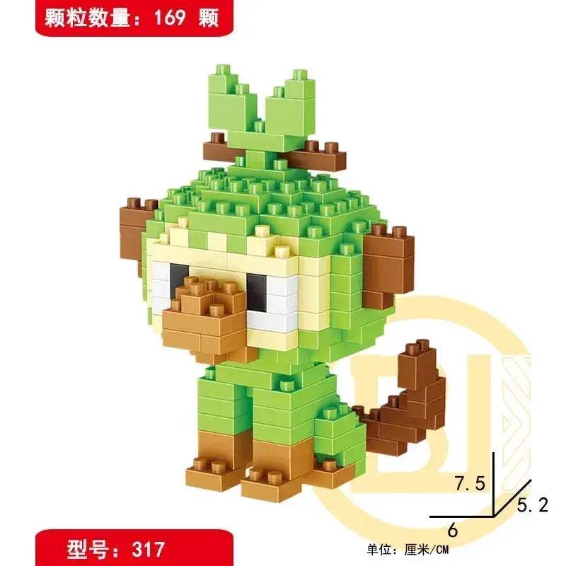 Pokemon Blocks Set Lego Compatible Pikachu Charizard Eevee Mewtwo - ToylandEU