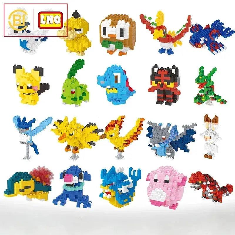  Pokemon Blocks Set Lego Compatible Pikachu Keeppley -  ToylandEU™