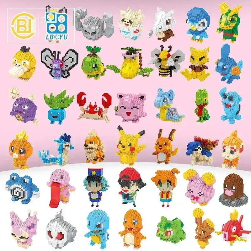  Pokemon Blocks Set Lego Compatible Pikachu Keeppley -  ToylandEU™
