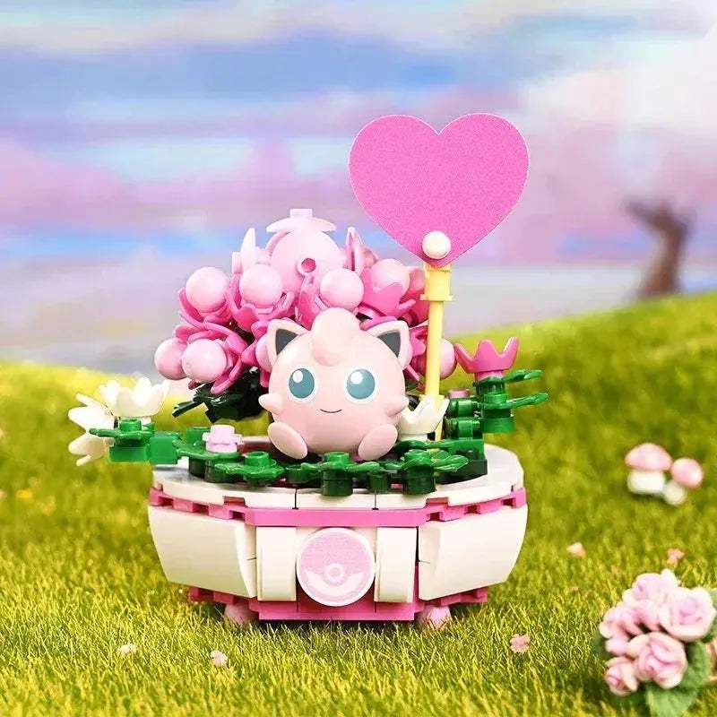 Pokemon Building Blocks Set Collectible Pikachu Charmander Squirtle Figures - ToylandEU