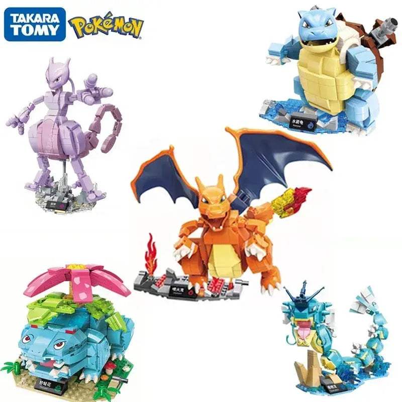 Pokemon Building Blocks Sets Pikachu Bulbasaur Compatible With Lego - ToylandEU