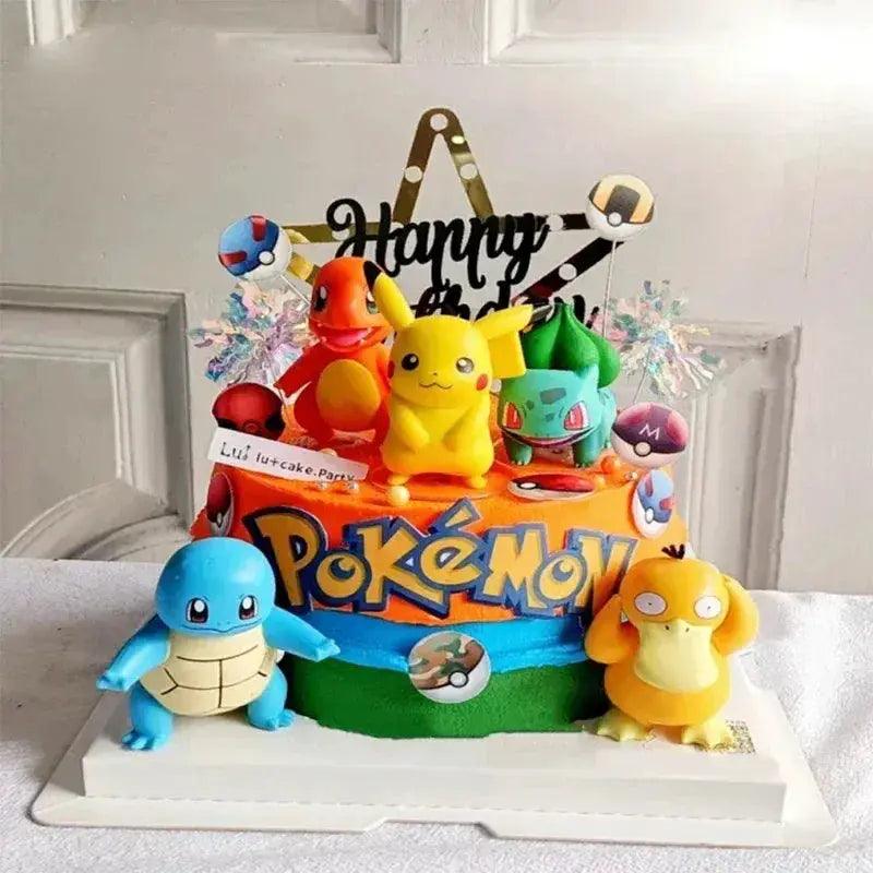  Pokemon Cake Topper Set Deluxe For Birthday Parties -  ToylandEU™