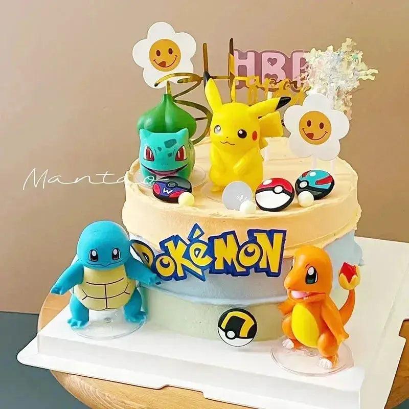  Pokemon Cake Topper Set Deluxe For Birthday Parties -  ToylandEU™