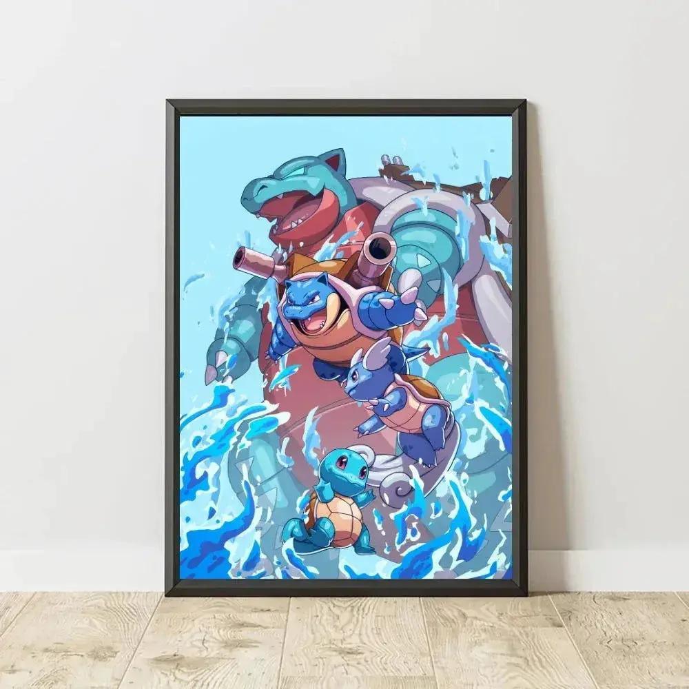  Pokemon Canvas Art Premium Quality Canvas Print -  ToylandEU™