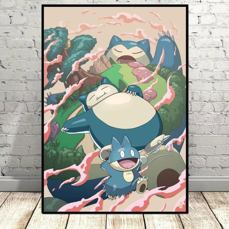  Pokemon Canvas Art Premium Quality Canvas Print 