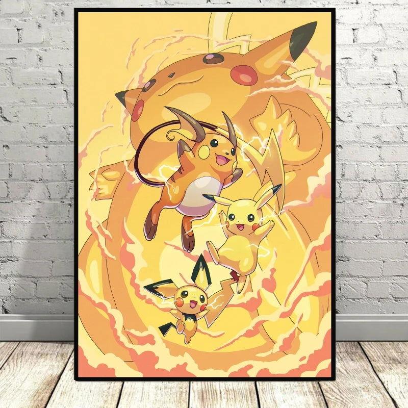  Pokemon Canvas Art Premium Quality Canvas Print 