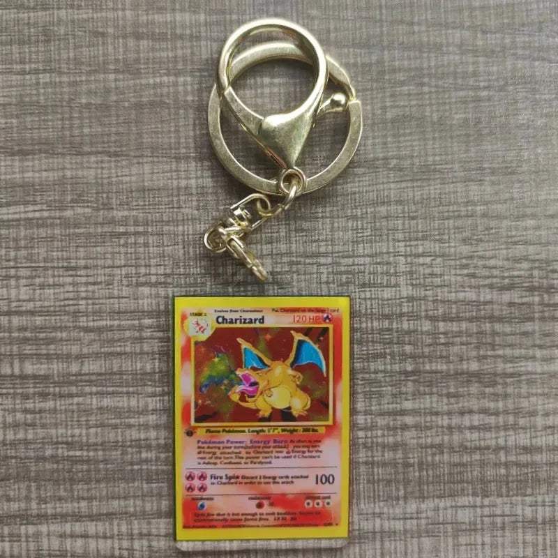 Pokemon Charizard Acrylic Keychain Figure For Collectors - ToylandEU