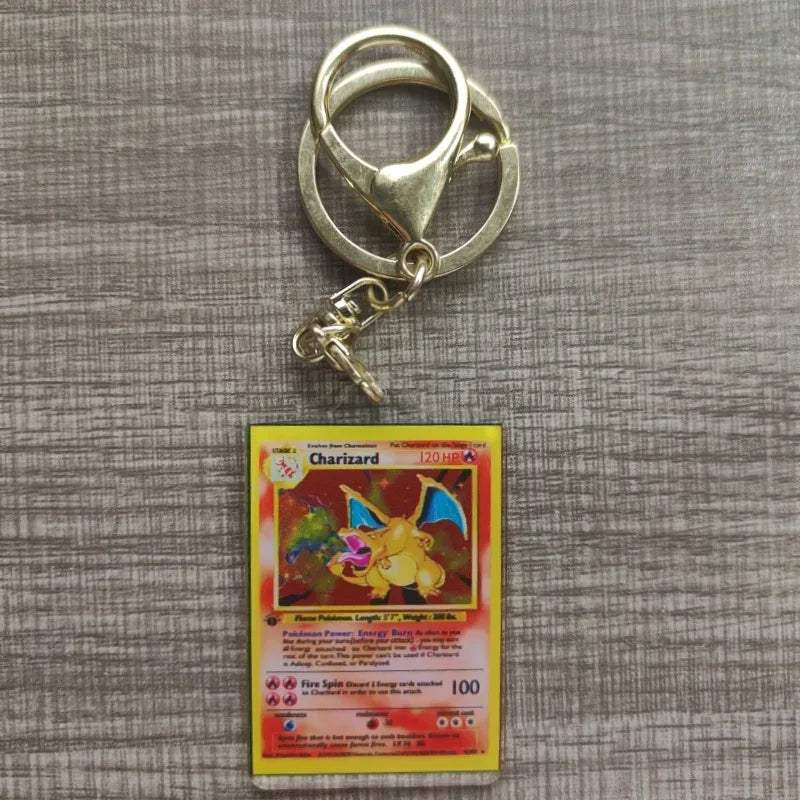 Pokemon Charizard Acrylic Keychain Figure For Collectors - ToylandEU