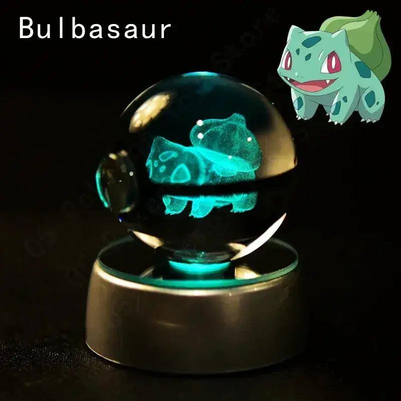  Pokemon Crystal Ball Pokeballs Led Base Display -  ToylandEU™