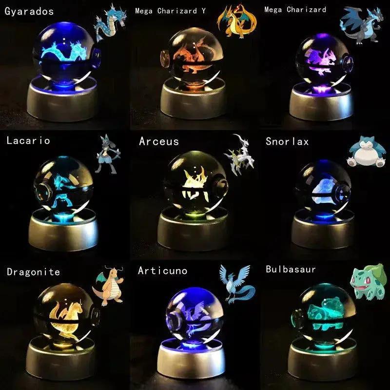  Pokemon Crystal Pokeball LED Base Display -  ToylandEU™