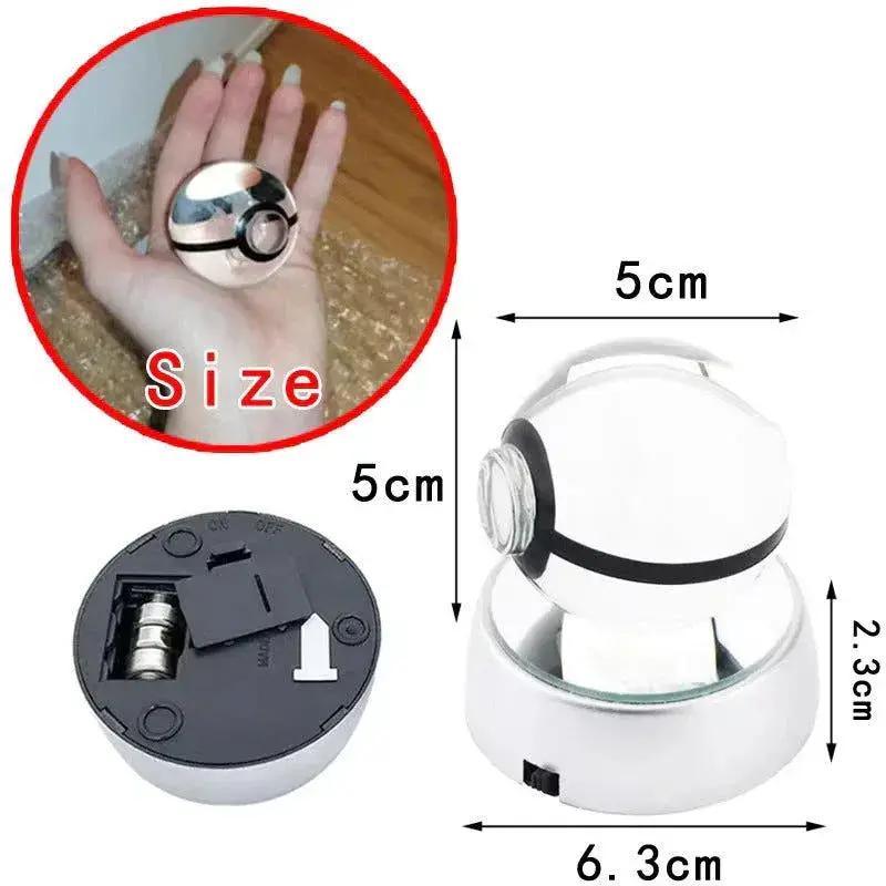  Pokemon Crystal Pokeball LED Base Display -  ToylandEU™