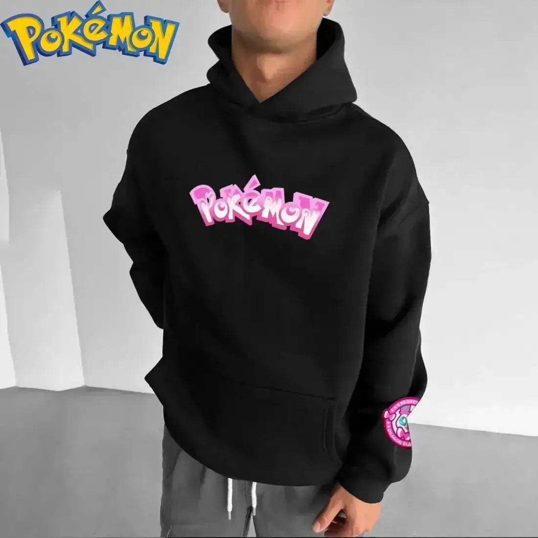 Pokemon Eevee Evolutions Harajuku Two Piece Hoodie And Pants Set - ToylandEU