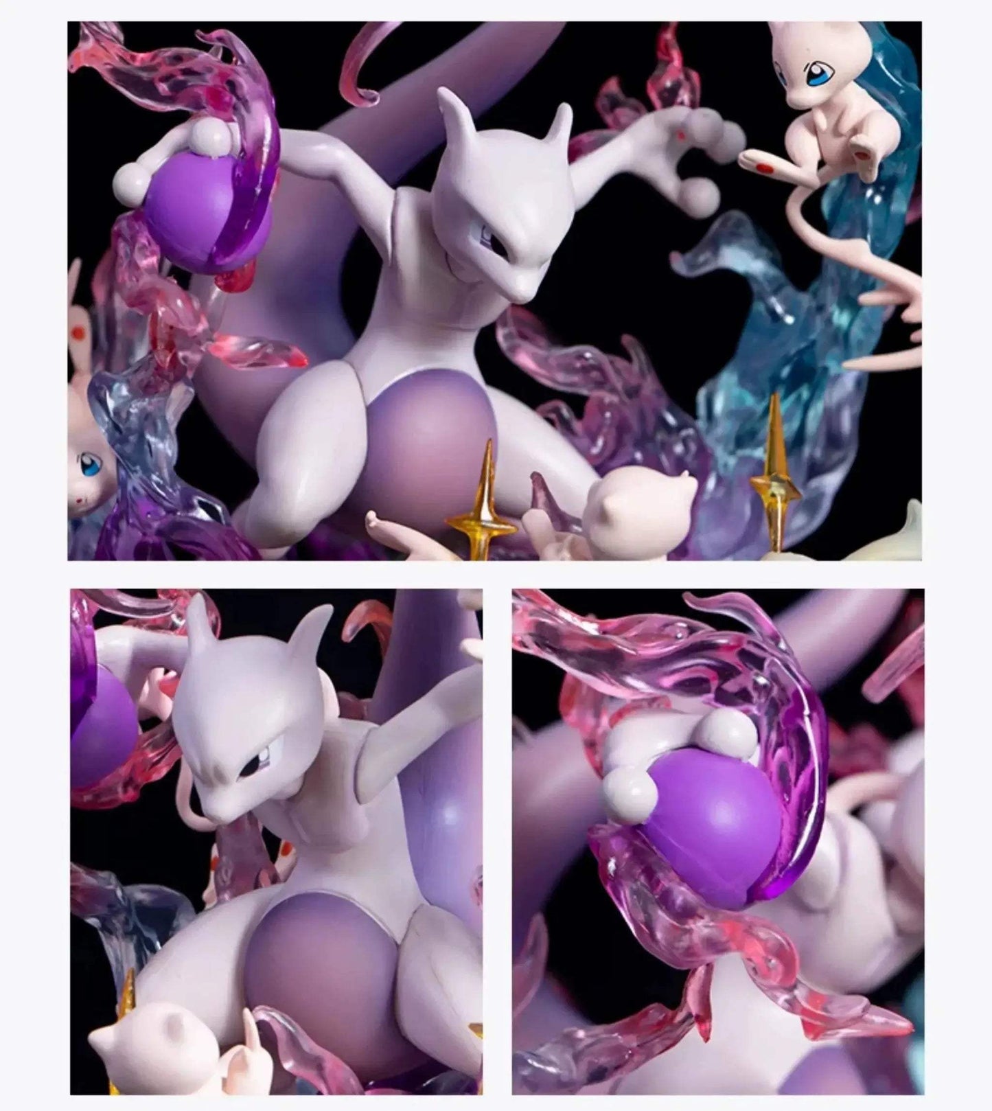 Pokemon Evolution LED Figures Collectible Lighted PVC Statues - ToylandEU