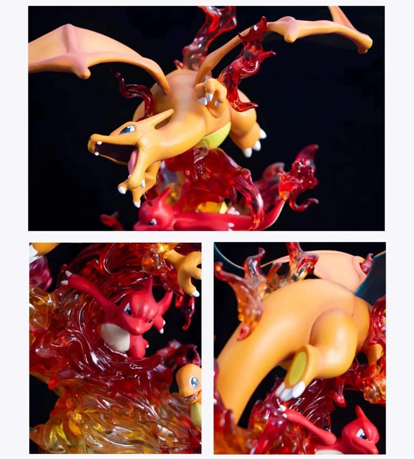 Pokemon Evolution LED Figures Collectible Lighted PVC Statues - ToylandEU