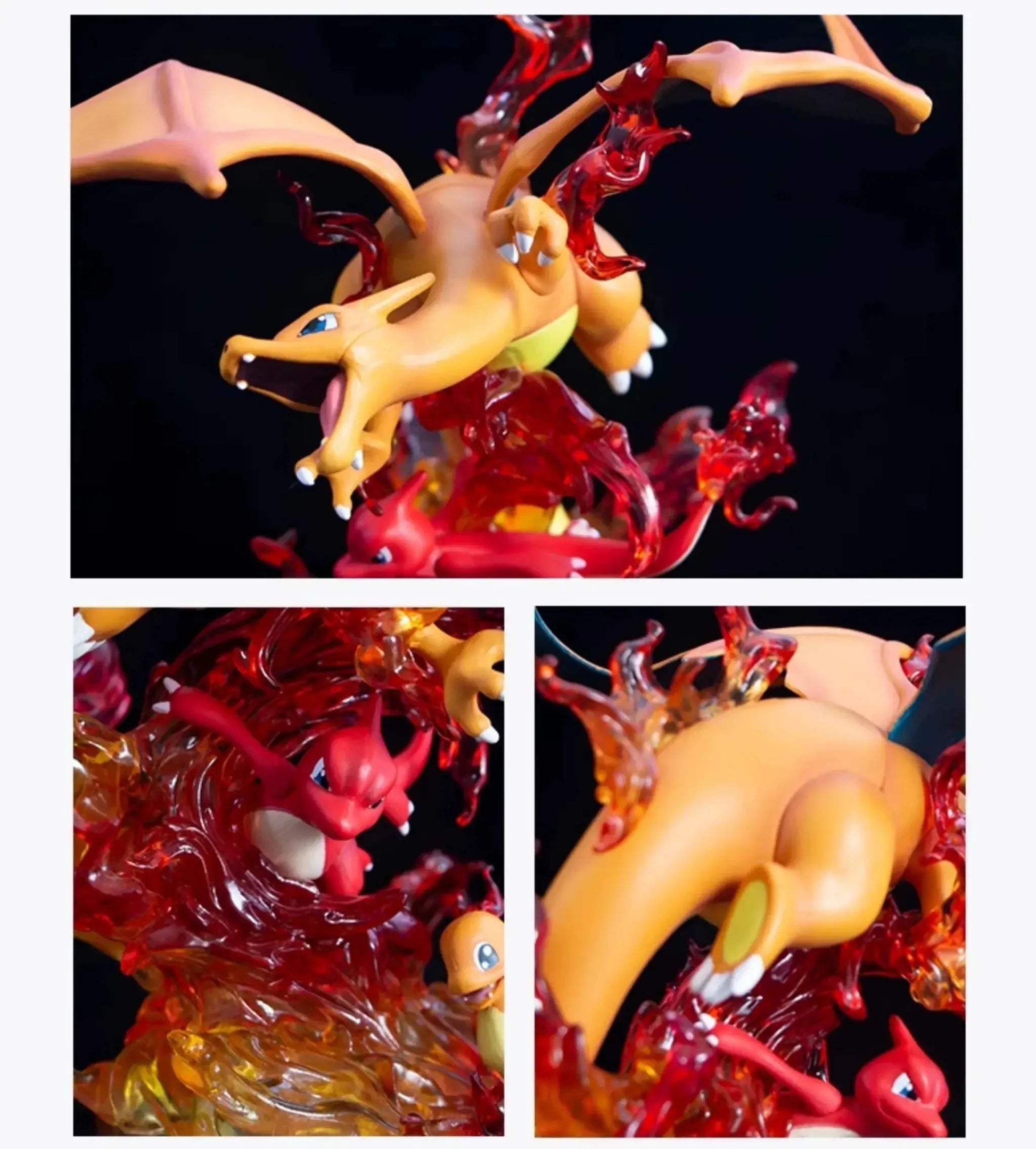 Pokemon Evolution LED Figures Collectible Lighted PVC Statues - ToylandEU