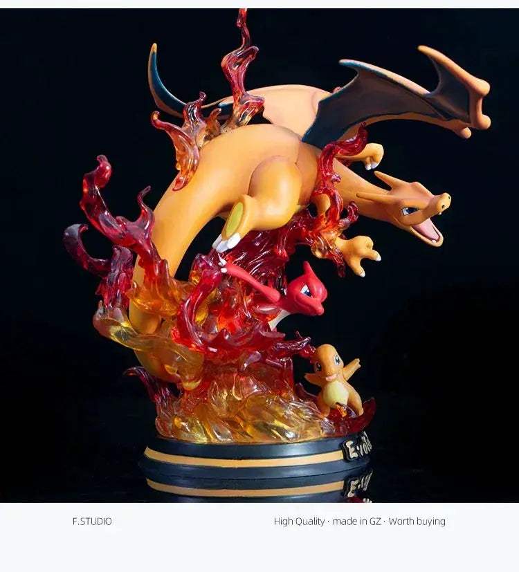 Pokemon Evolution LED Figures Collectible Lighted PVC Statues - ToylandEU