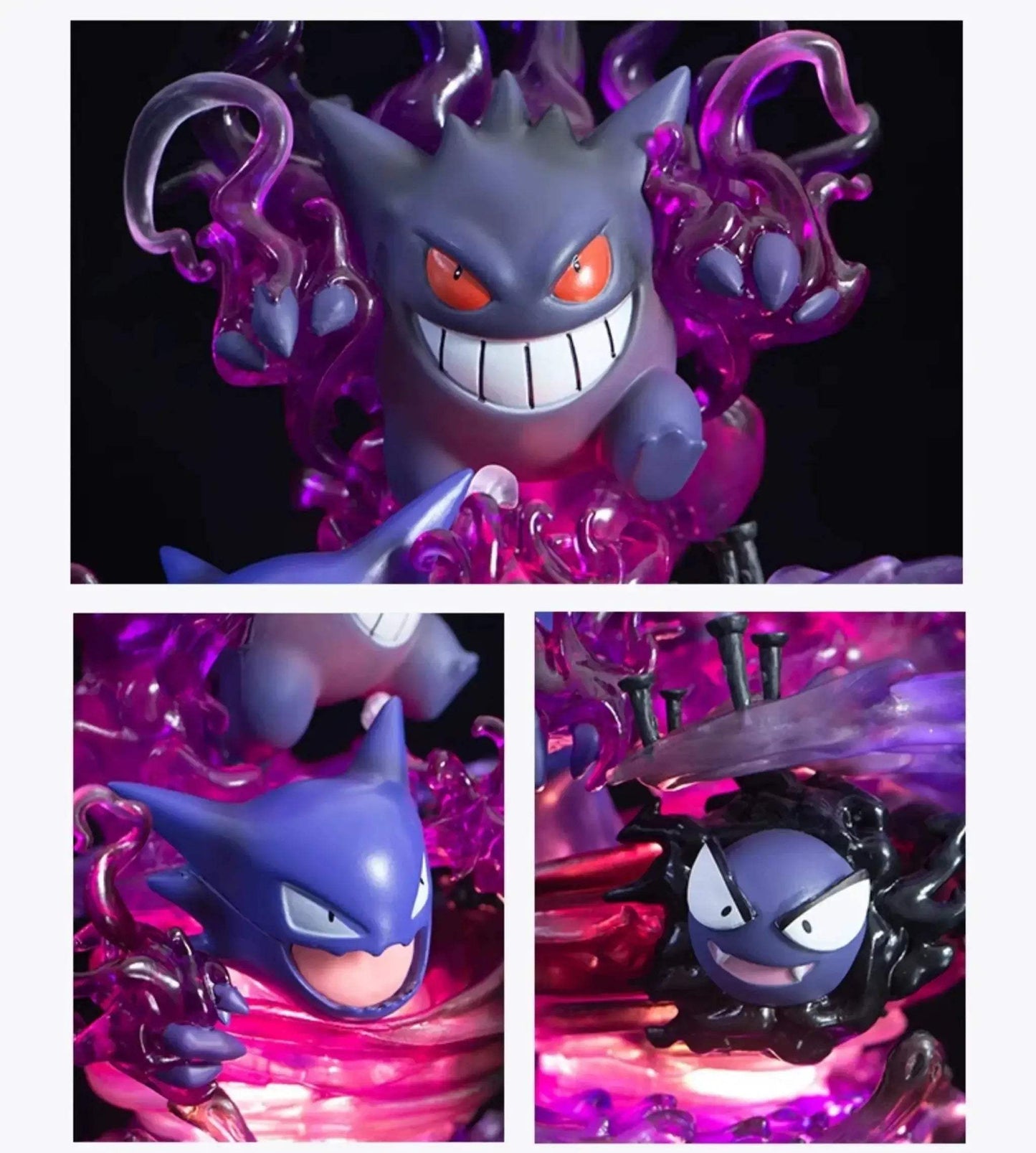 Pokemon Evolution LED Figures Collectible Lighted PVC Statues - ToylandEU