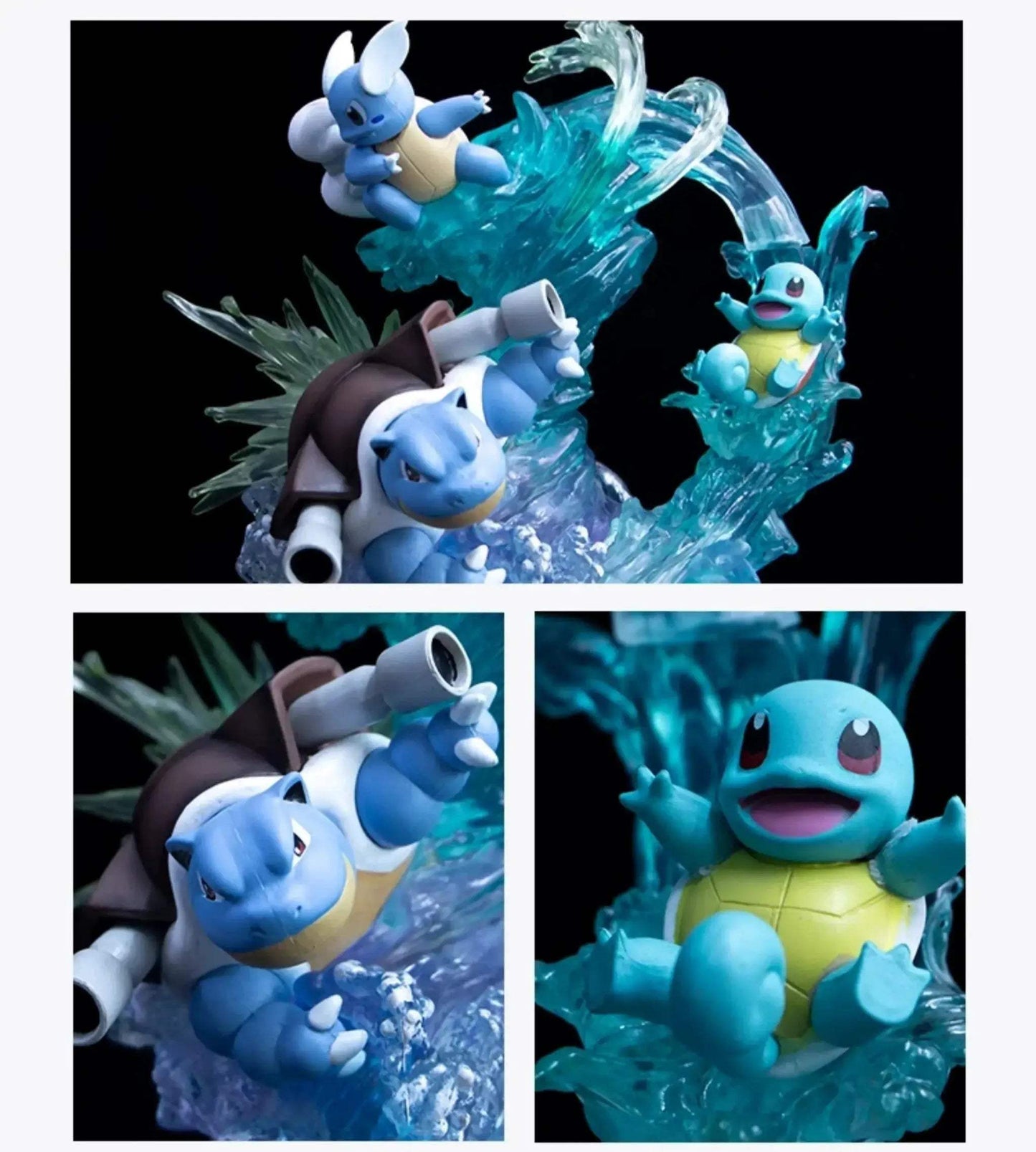 Pokemon Evolution LED Figures Collectible Lighted PVC Statues - ToylandEU