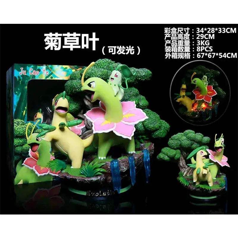 Pokemon Evolution LED Figures Collectible Lighted PVC Statues - ToylandEU